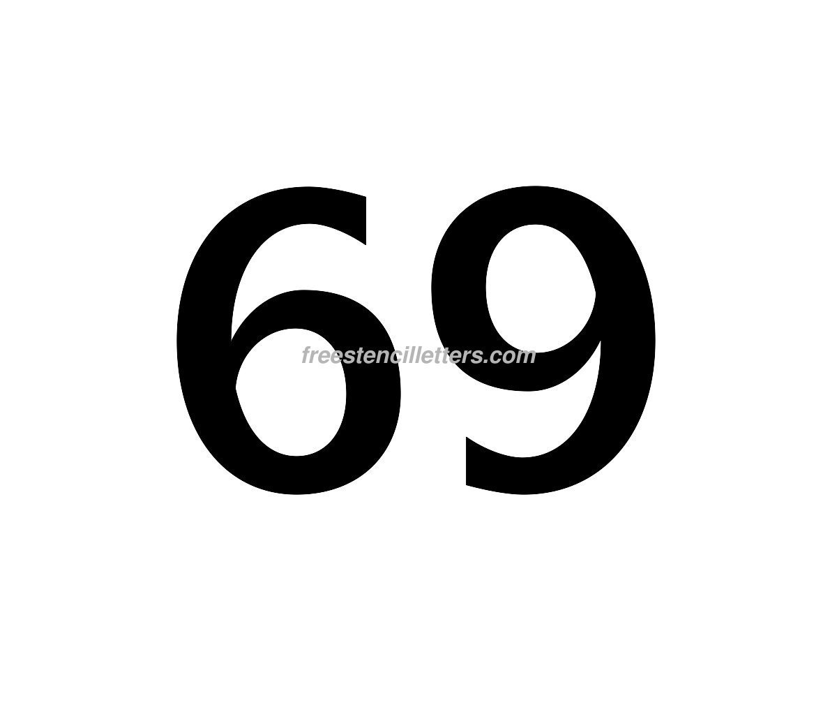 number 69